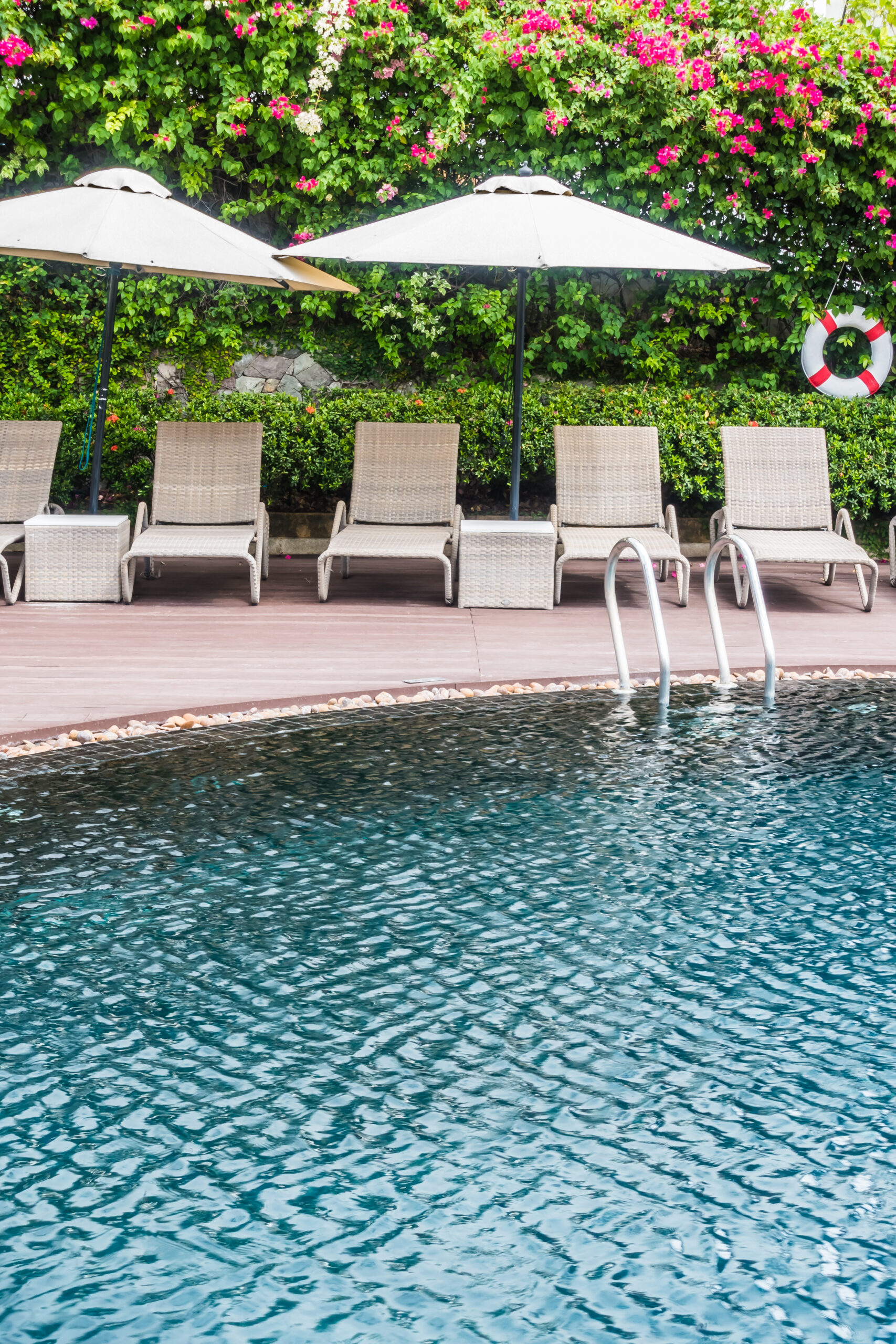 Outdoor swimming pool